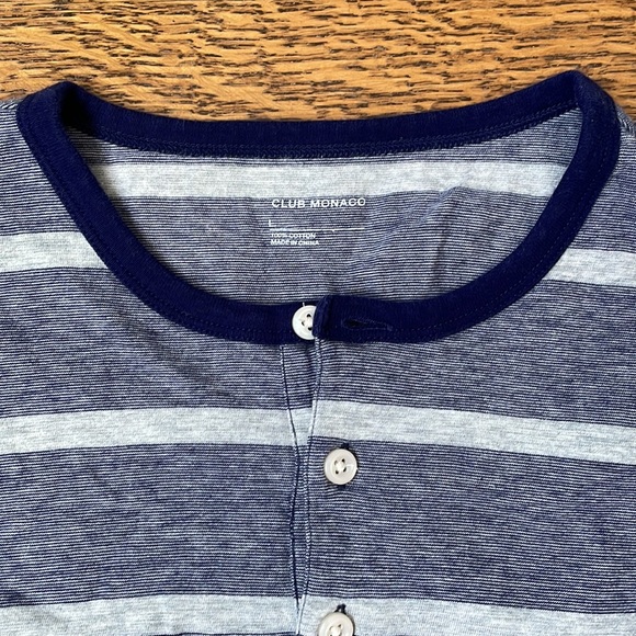 Men’s Stripped Club Monaco t-shirt - Picture 2 of 3